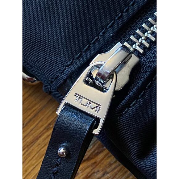 TUMI Mini Black Nylon Crossbody Bag - Picture 3 of 12